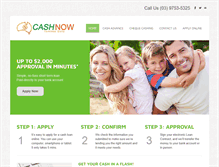 Tablet Screenshot of cashnowferntree.com